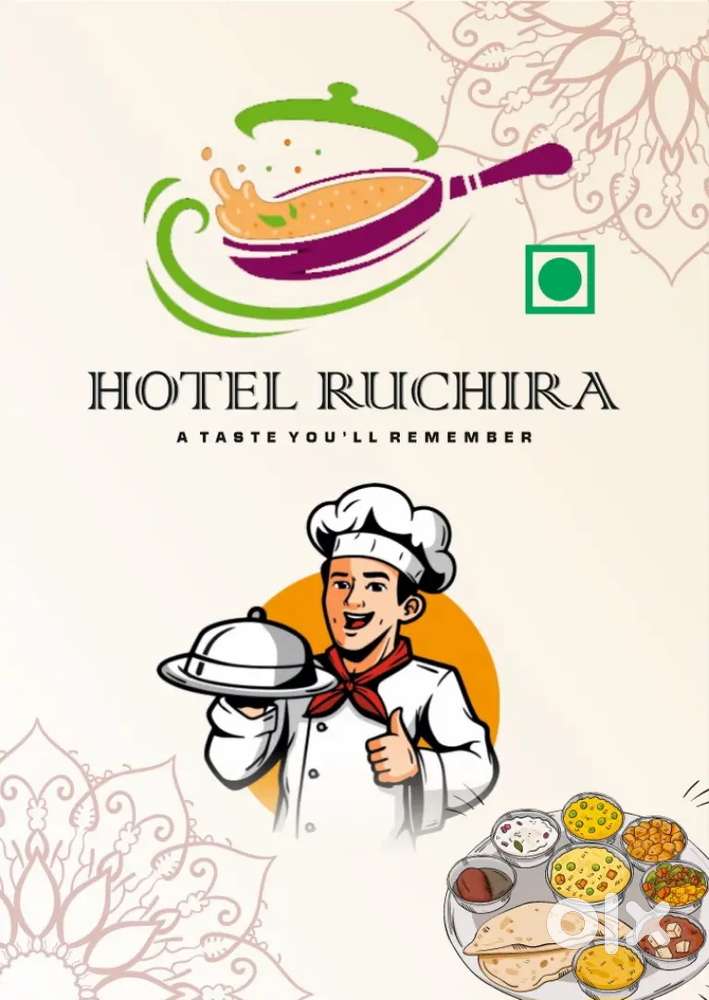 Need southh indian&north india. Cook