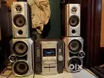SONY RV6 MUSIC SYSTEM FM AUX WORKING CONDITION  3300WATTS 4CHANNEL