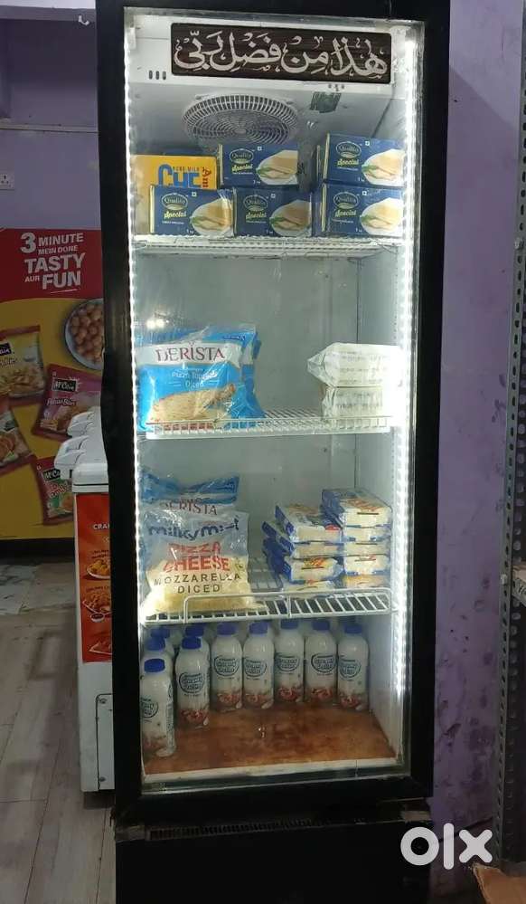 Blue Star deep freezer with western with visi cooler for sale