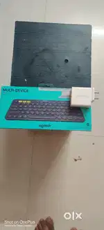Selling wireless new compact keyboard and 65w multiple charger.5500rs