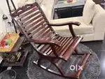 One rocking chair wooden