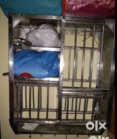 Stainless Steel Kitchen Utensil Rack