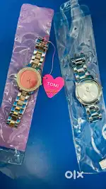 Michael Kors men and women branded watch combo