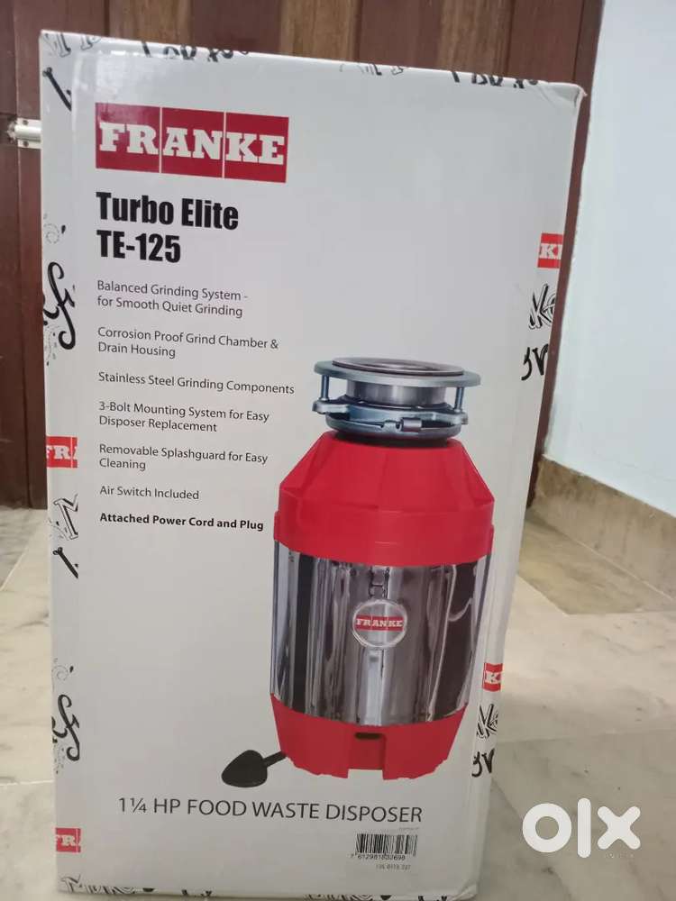 Franke Turbo Elite TE-125 Food Waste Disposer – 1¼ HP (Brand New)