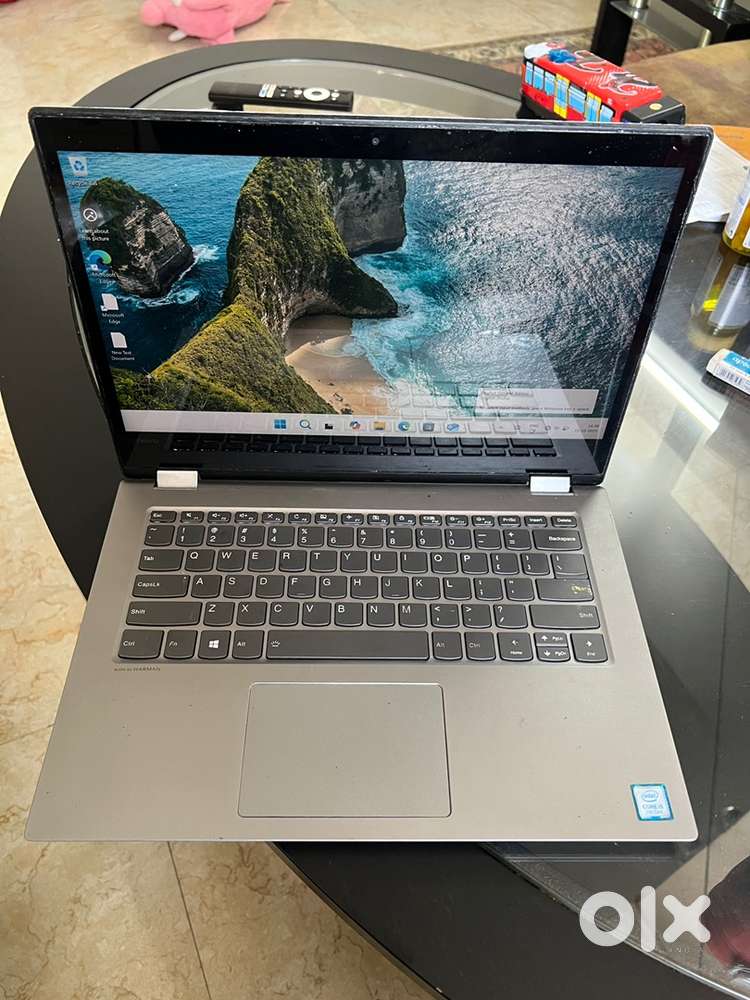 Laptop touch 360 lenovo core i5 7th gen 256gb nvme 8gb ram
