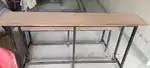 Desk and bench