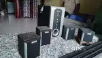 PHILIPS Home Theatre with remote & 4 speakars,