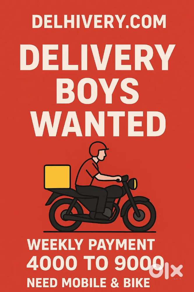 Wanted Delivery boys