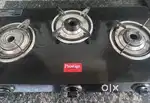 Prestige gas stove with 3 burnol for sale