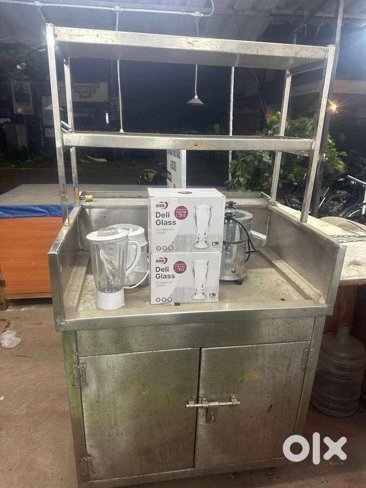 Juice counter for sales