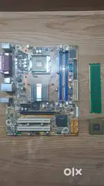 Intel DG41WV motherboard with Intel Pentium processor and 4GB DDR3 RAM