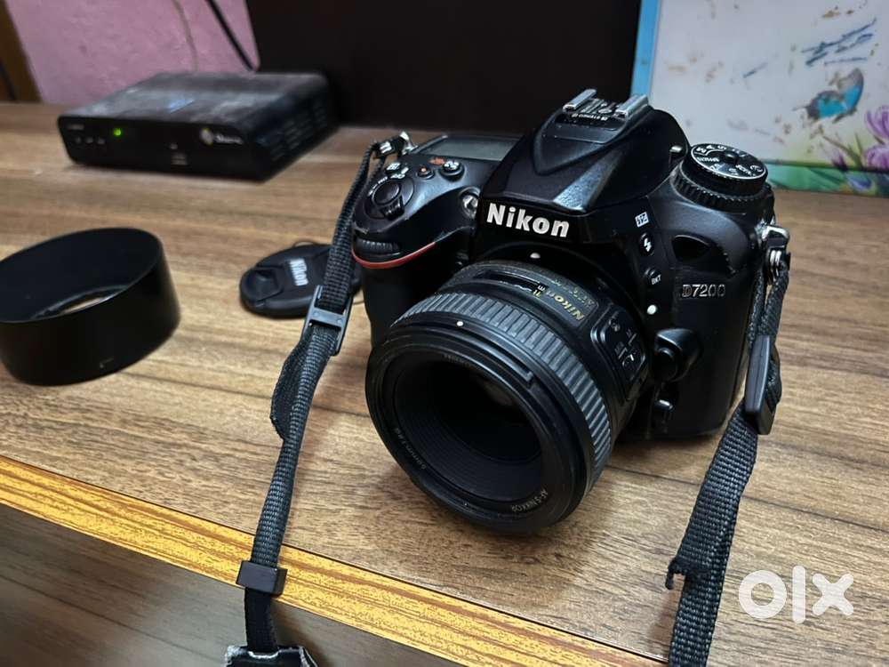 Nikon 7200 with 50 mm