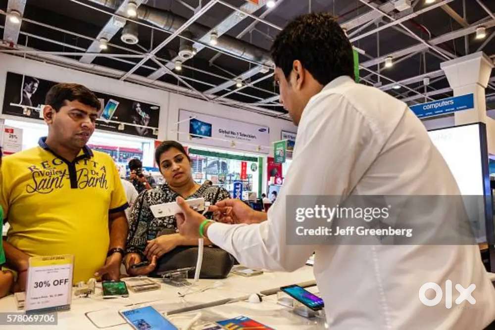 Megha mall sales man and girls job