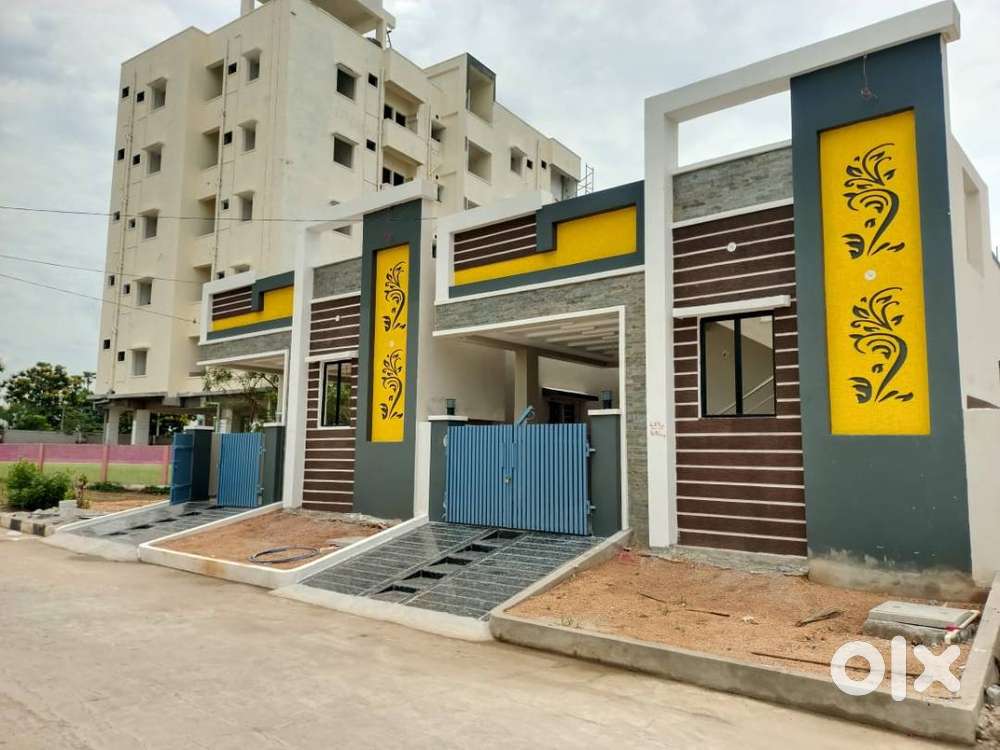 133 Sqrds ready to move house in gated community  near ECIL  80% loan