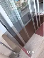 Glass Top Computer Table