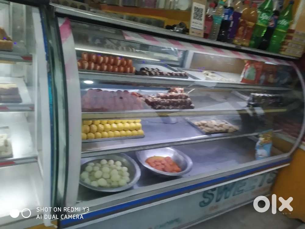 fridge 2 piece mithai counter