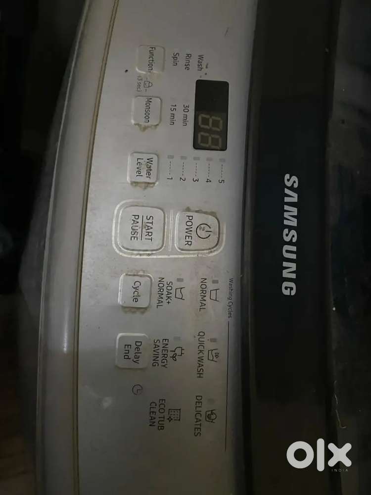 Samsung Washing Machine, Head storage King Size bed, cupboard,shoerack