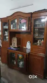 Wooden crockery cabinet