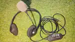 Two USB headphones for computer - fixed rate