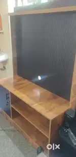 LATEST TV STAND WITH 4 SINGLE BED QUALITY WOOD