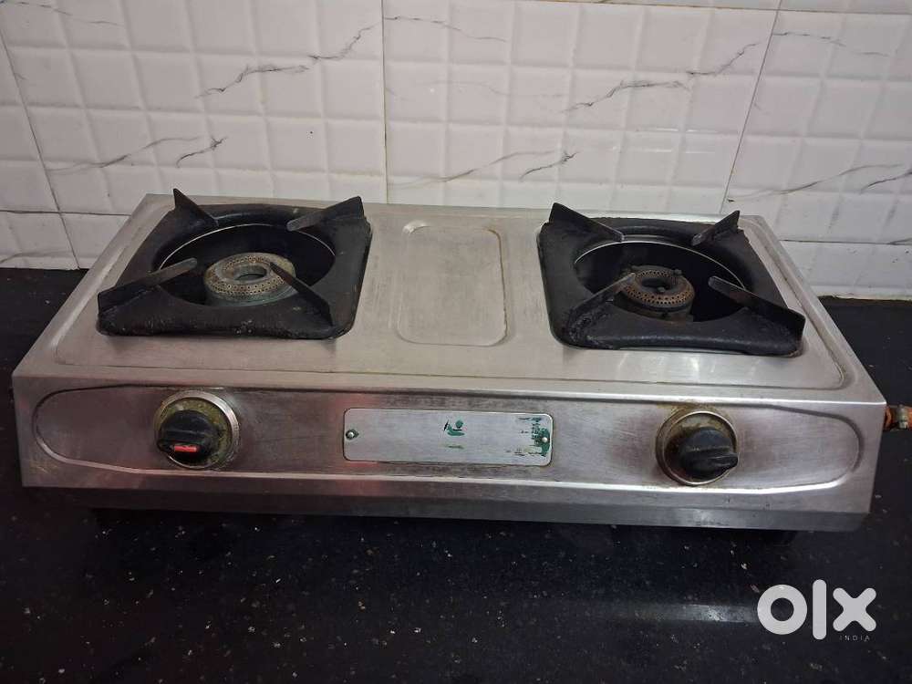 Steel gas stove 2 burners