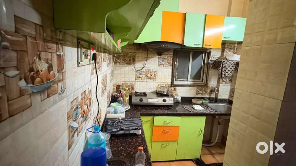 On road Furnished 1bhk house rent.