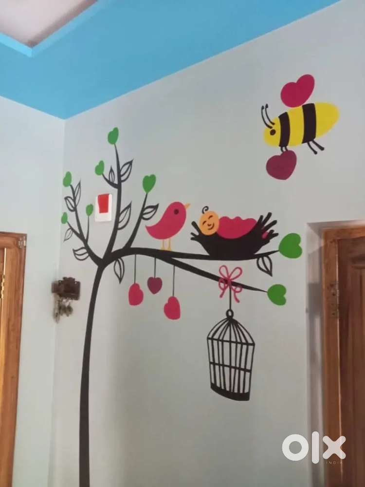 గడప ముగ్గులు, డోర్ పెయింట్, ఇంటిలో బెడ్రూమ్ డిజైన్ ఆర్ట్ చేయబడును