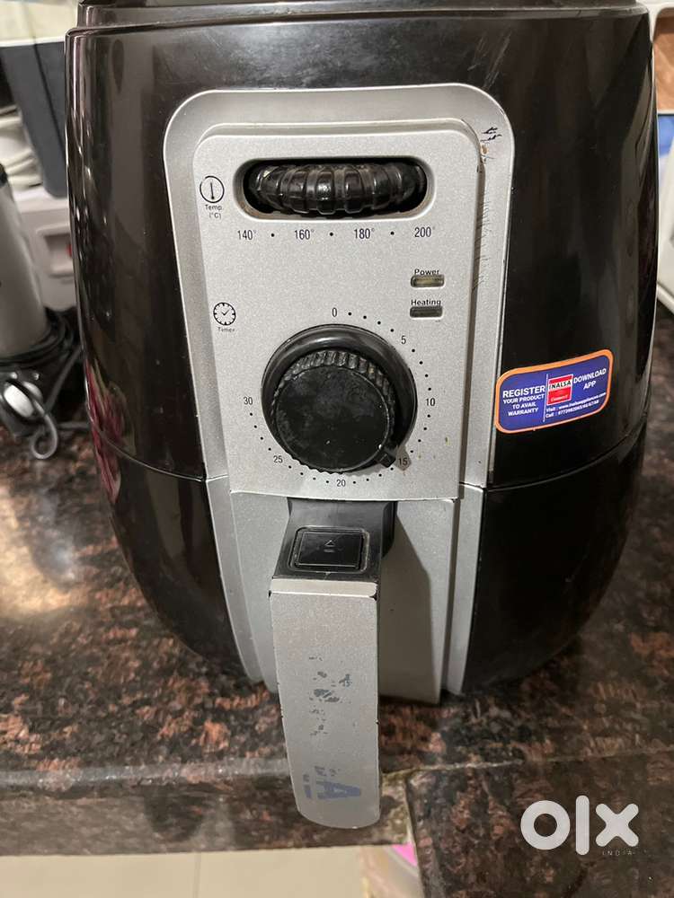 Air fryer running condition