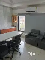 Office on rent fully furnished 2 cabin 8 seats at Ashramroad
