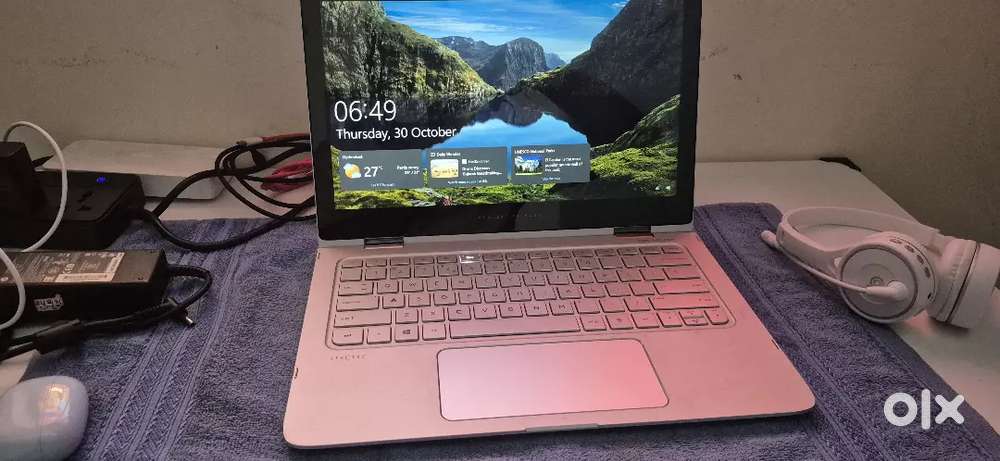 Hp x360 neat condition with toch screen
