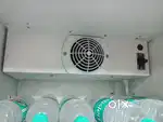 Glass fridge