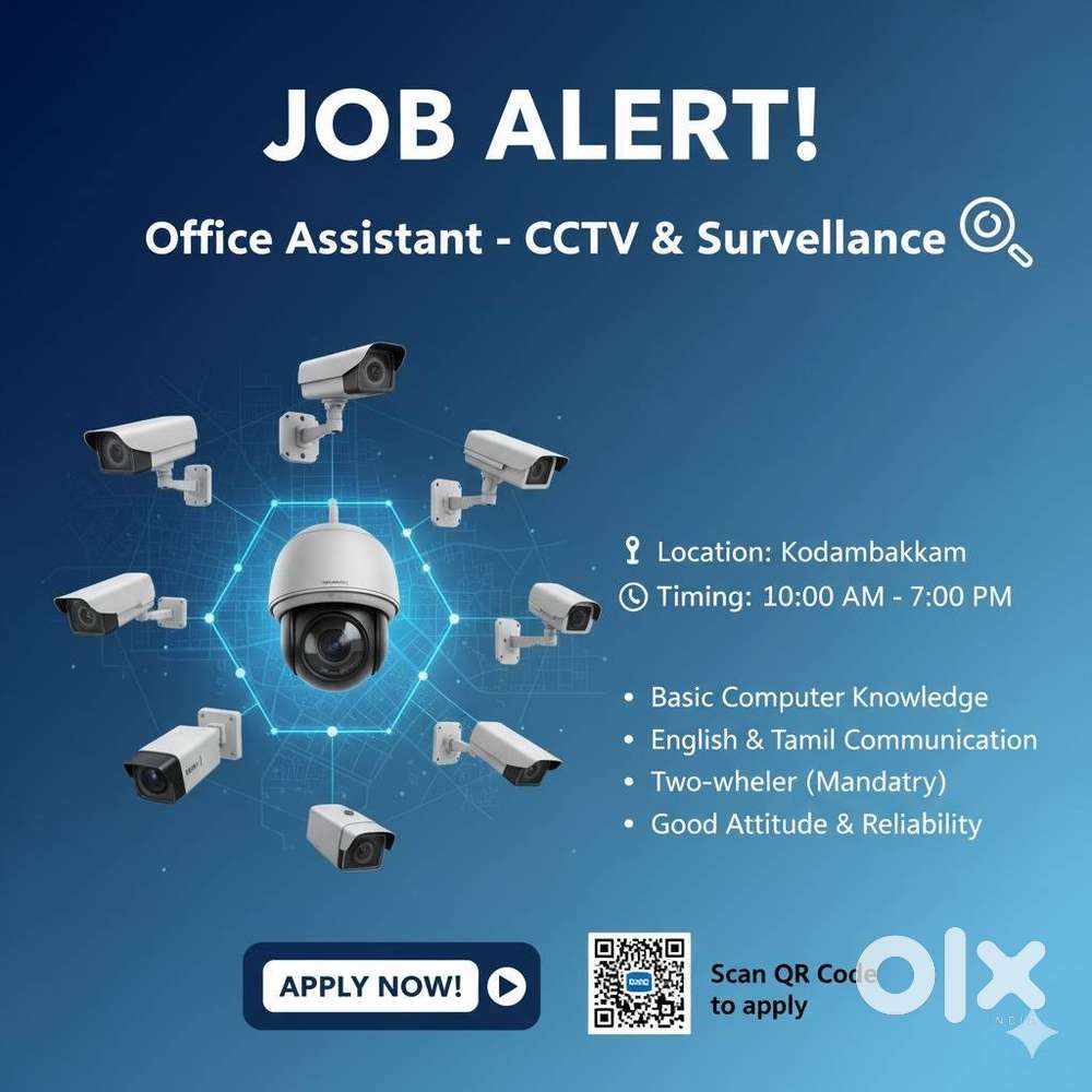 Office Assistant – CCTV & Surveillance