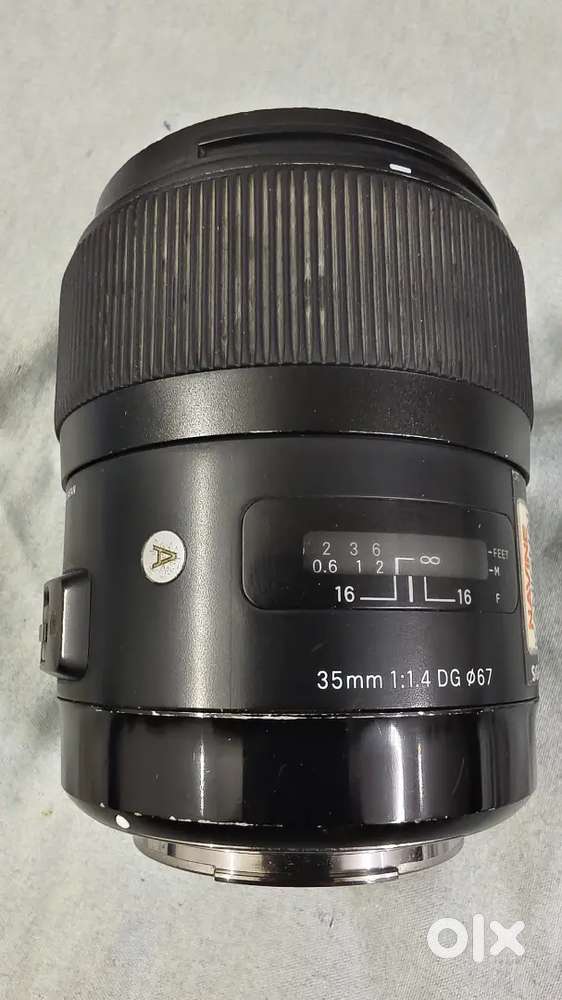 Singma 35 mm 1.4 art lens canon ef mount