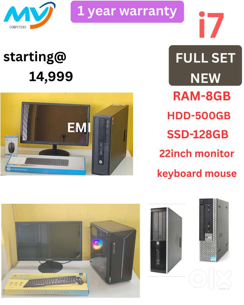 Monitor  Keyboard Mouse  Replacement Warranty