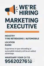 Wanted experienced marketing staff