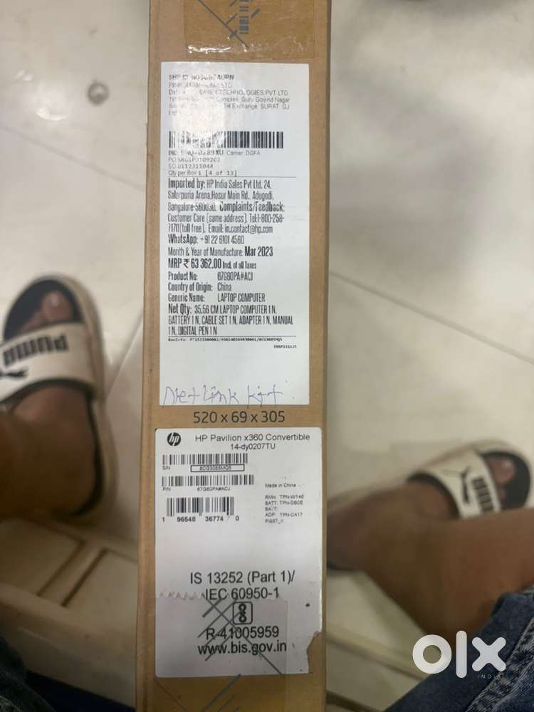 Hp laptop pavillion x 360