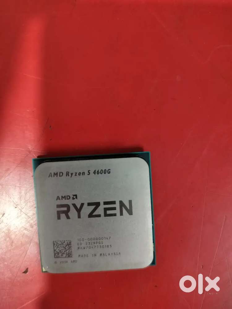 Amd Ryzen 5 4600G processor perfect working and new looking condition