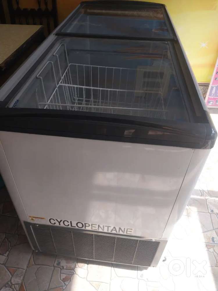 Voltas 326L Glass Top Freezer used very less & perfect new condition.