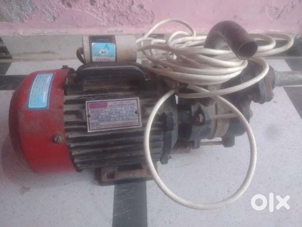 Water pump pumping