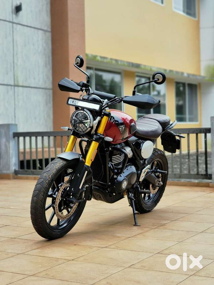 2024 TRIUMPH SCRAMBLER 400X, SINGLE OWNER,8500 KM,COMPANY SERVICE