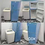 I'd67b lg double door refrigerator & top load washing machine