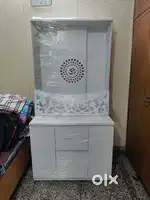 Brand new designer wooden mandir approx 6.5 feet