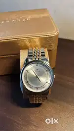 New Old Stock Titan Two-Tone Stainless Steel Watch