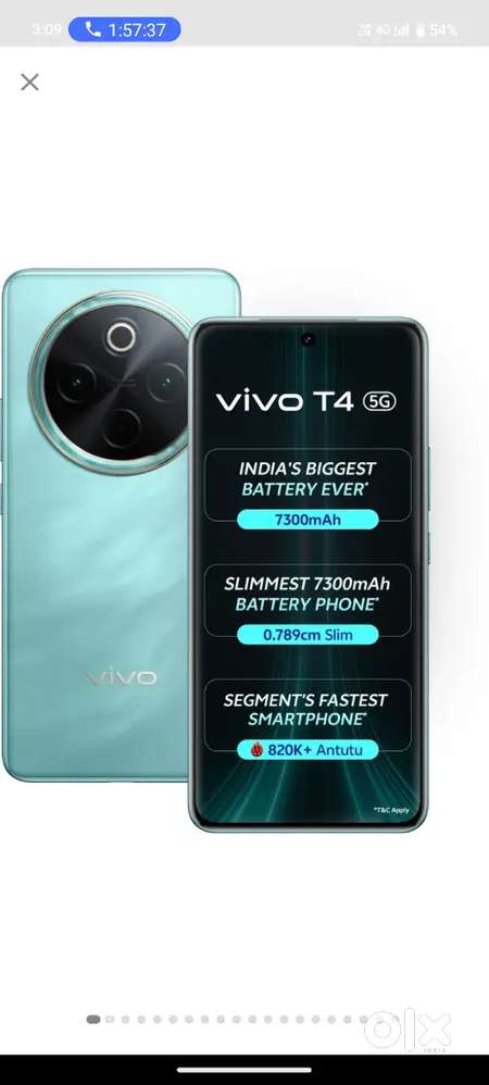 Vivo t4 12gb Ram/.  256 gb Rom