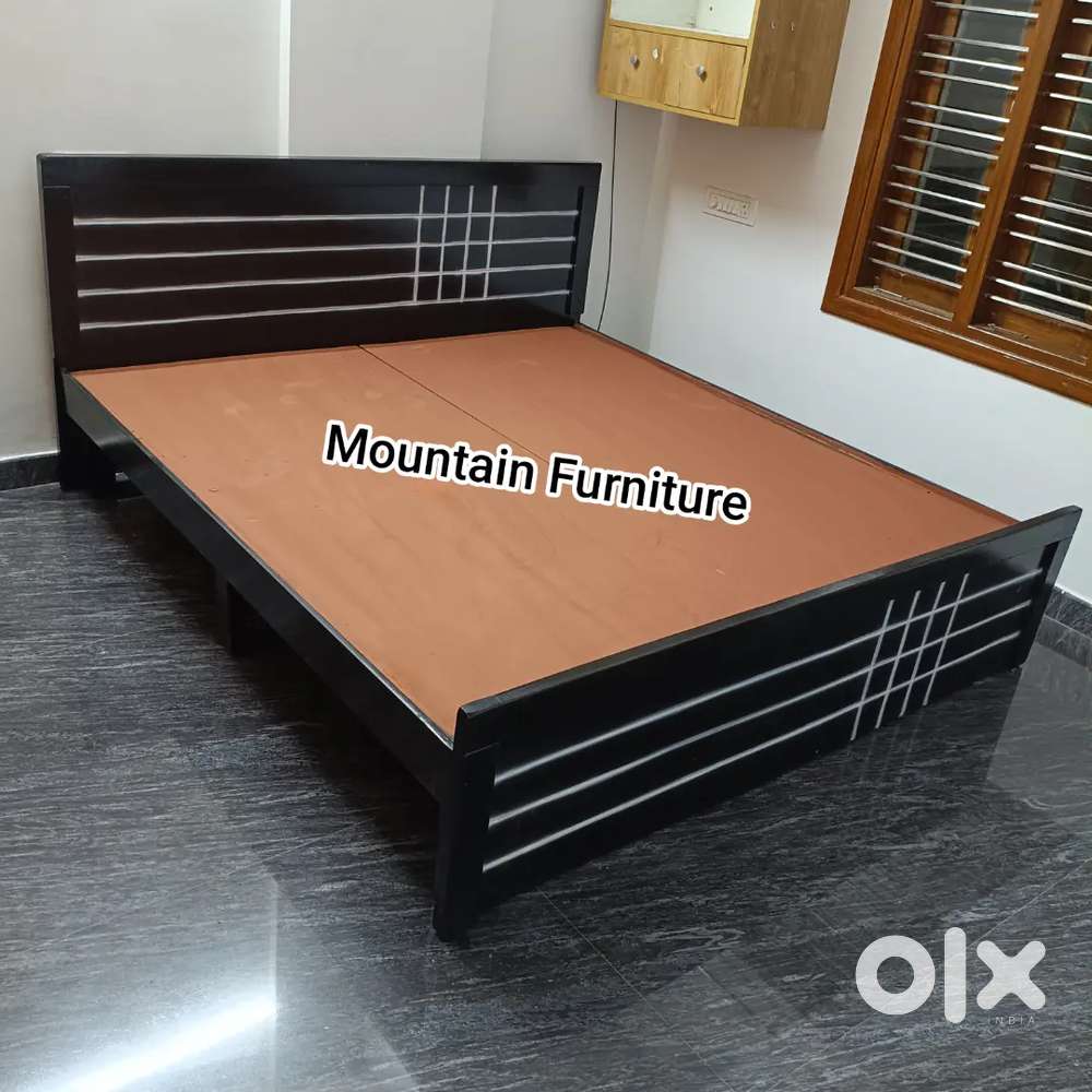 Brand new queen size cot with ply bord with 3years warranty