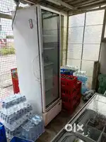 Glass door  refrigerator