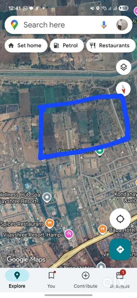 Plot for sale 222.22 sq meter