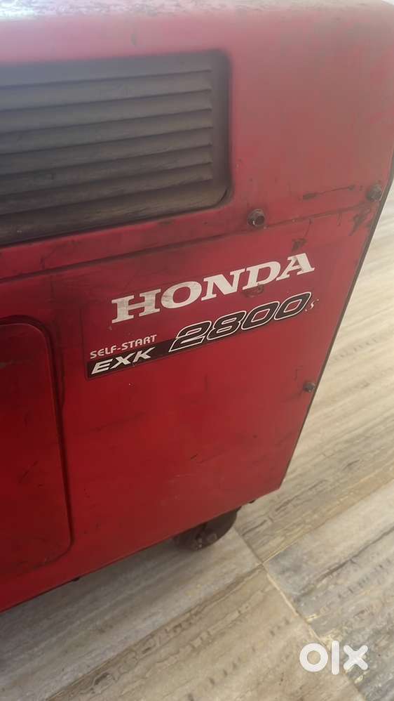 Honda EXK 2800 self Start Generator