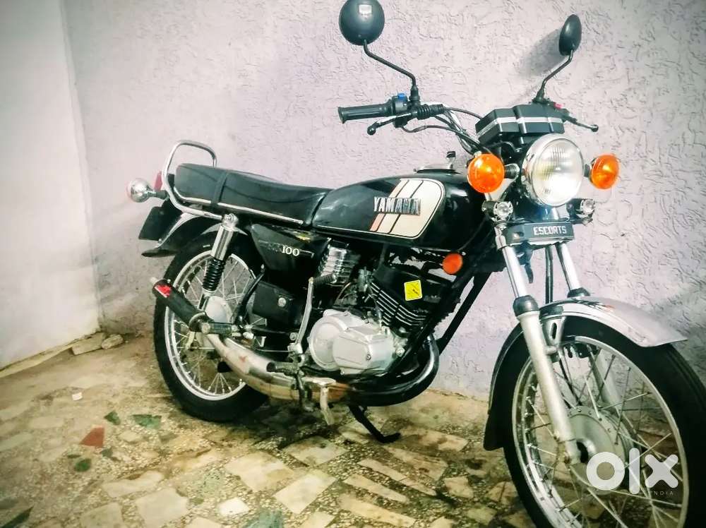 Yamaha rx 100 convert to rx king with 5 speed gear box ,