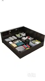 Queen box bed